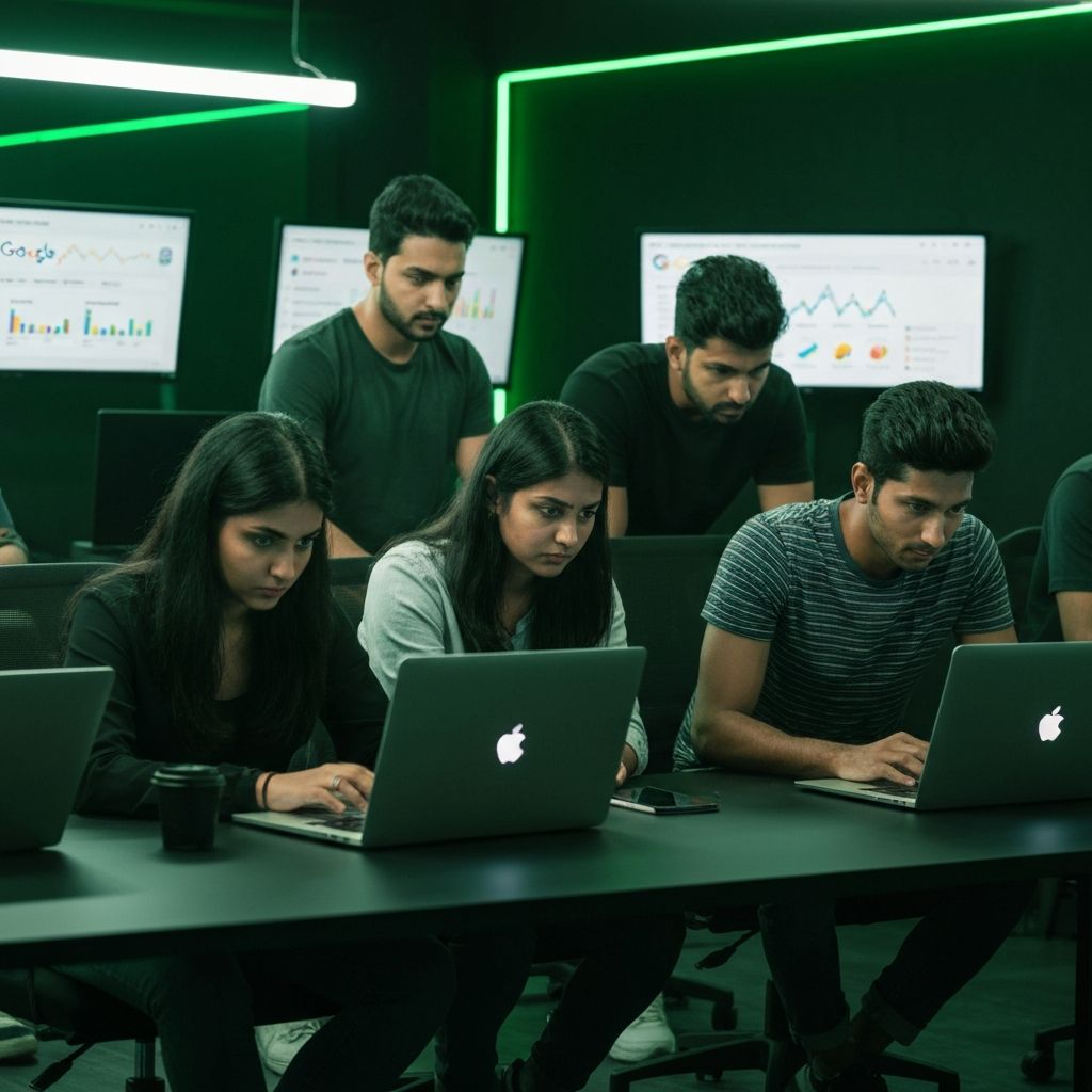 Ranking Ravils team working on GMB SEO